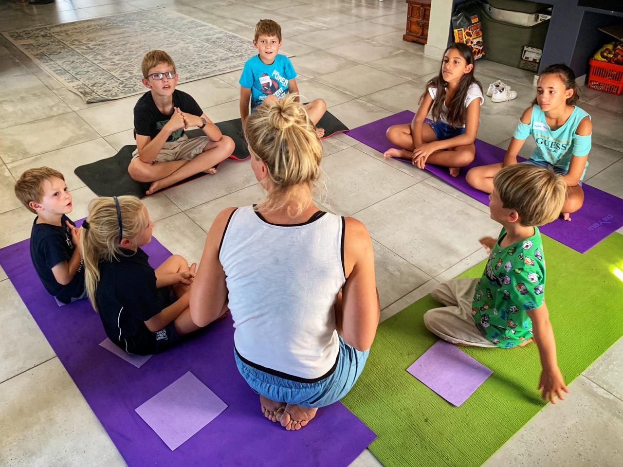 Kids mindfulness class